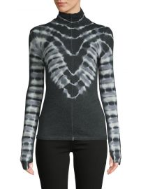 Free People - Tie-Dye Turtleneck Top at Saks Off 5th